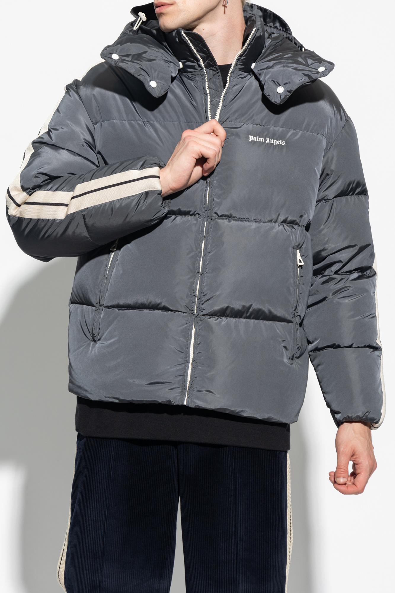 SchaferandweinerShops Japan - jacquarded collar pique mock